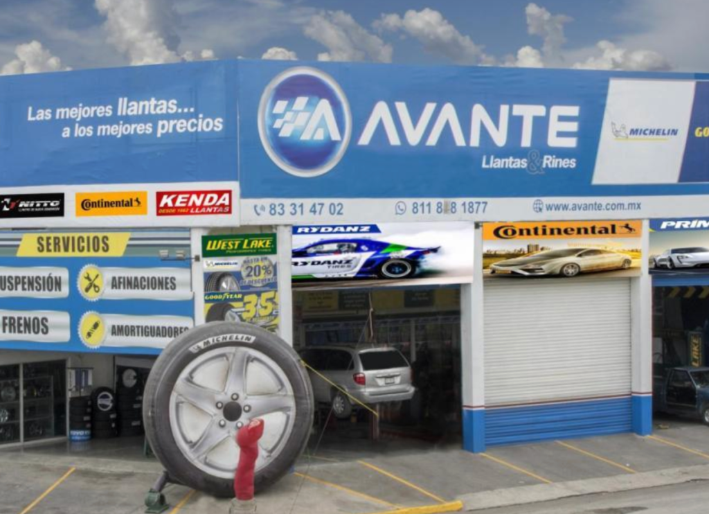 Avante-Llantas-Rines-Fidel-Velazquez-llanteras-cerca-mx